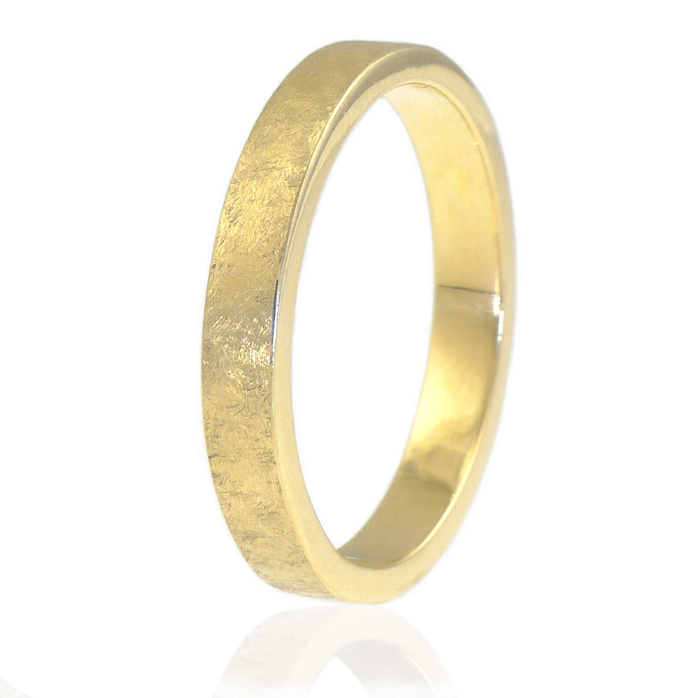 Urban Wedding Ring in 18ct Gold