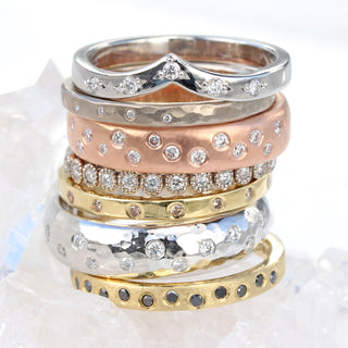 All Diamond Wedding Rings