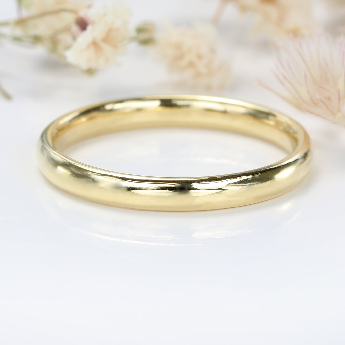 2.5mm Comfort Fit Wedding Ring in 18ct Yellow Gold - Size N 1/2 (Resize G - O)