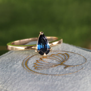 Fair Trade Parti Sapphire - 6.95 x 4.87mm 0.72ct  SAPR24002