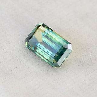 Fair Trade Emerald Cut Parti Sapphire - 8.40 x 4.96mm 1.59ct  SAEM24001