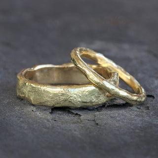 18ct Gold 5mm Mineral Wedding Ring