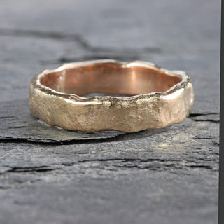 18ct Rose Gold 5mm Mineral Wedding Ring