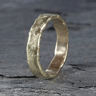 18ct White Gold 5mm Mineral Wedding Ring