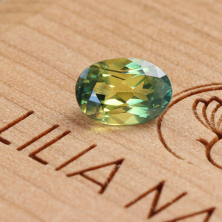 Custom Parti Sapphire & Diamond Cluster Engagement Ring