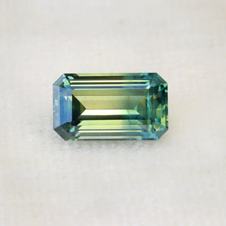 Fair Trade Emerald Cut Parti Sapphire - 8.40 x 4.96mm 1.59ct  SAEM24001