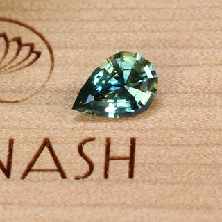 Fair Trade Parti Sapphire - 6.95 x 4.87mm 0.72ct  SAPR24002