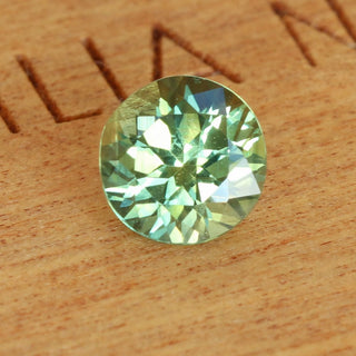 Fair Trade Round Green Sapphire - 5.0mm 0.7ct  SA22041