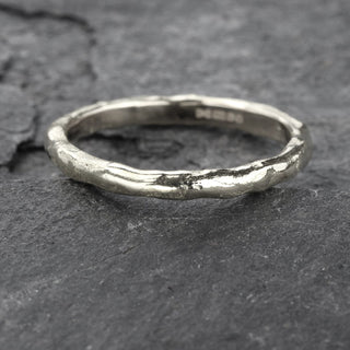 Platinum 2mm Mineral Wedding Ring