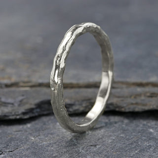 Platinum 2mm Mineral Wedding Ring