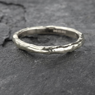 Platinum 2mm Mineral Wedding Ring