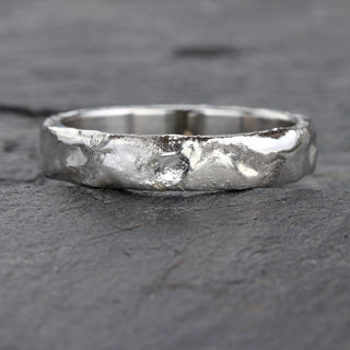 Platinum 4mm Mineral Wedding Ring