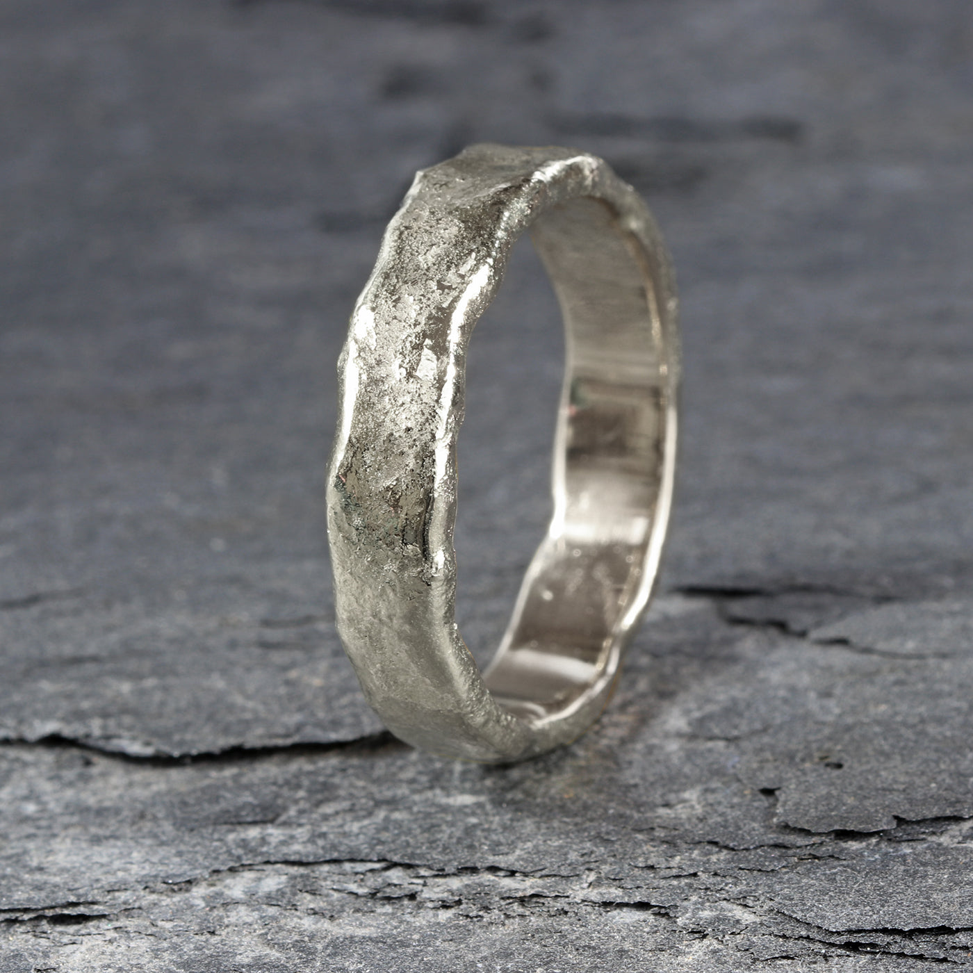 Platinum 5mm Mineral Wedding Ring