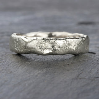 Platinum 5mm Mineral Wedding Ring