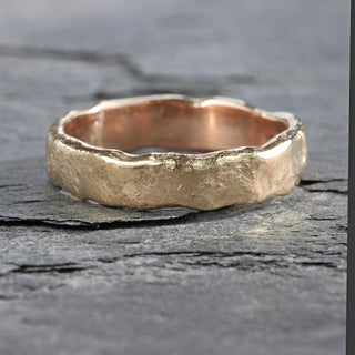 18ct Rose Gold 5mm Mineral Wedding Ring