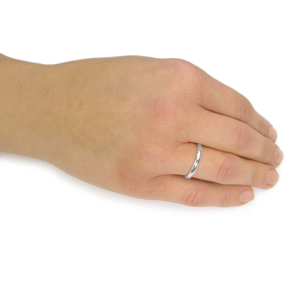 Platinum 2.5mm Comfort Fit Wedding Ring