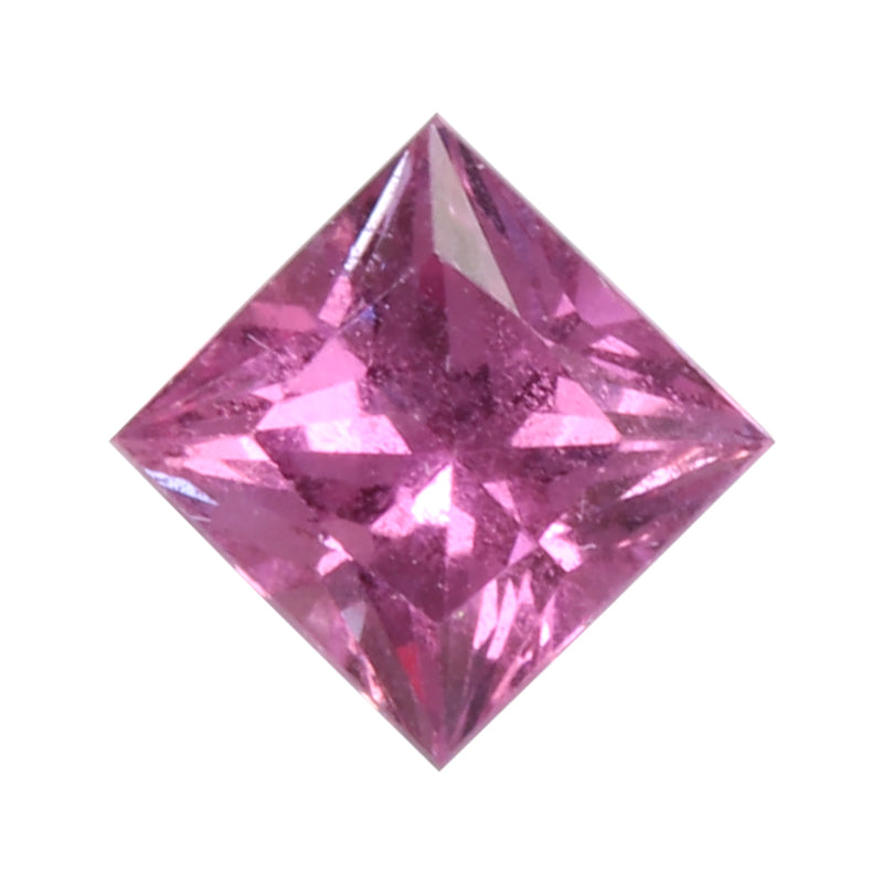 Princess Cut Pink Natural Sapphire - 4.8mm 0.91ct - SA163
