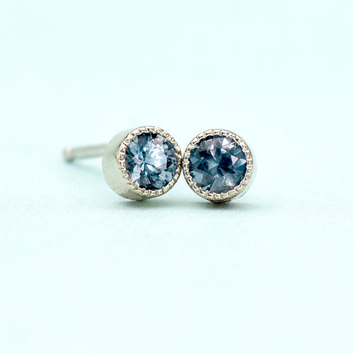 Alexandrite earrings sale studs