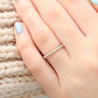 18ct Gold Diamond Half Eternity Ring