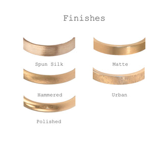 18ct Rose Gold 5 Diamond Wishbone Wedding Ring