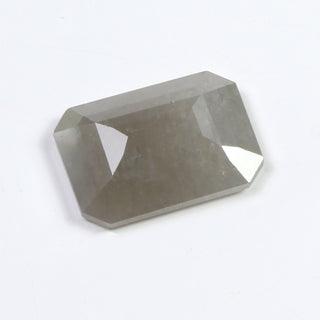 Large Emerald Cut Grey Diamond, 1.61ct DI027