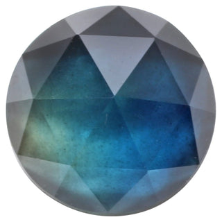 rose cut parti sapphire