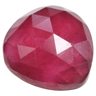 rose cut pink sapphire
