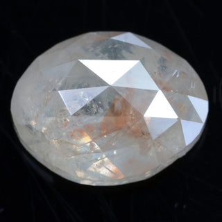 large oval champagne diamond