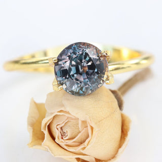 Colour Change Silvery Periwinkle Sapphire - 6.8mm 1.81ct SA22024