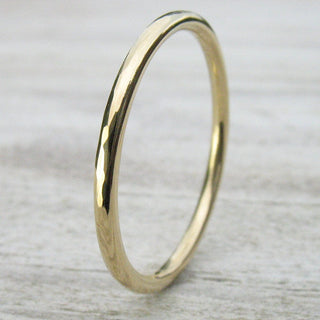 Custom 1.5mm Skinny Halo Profile Wedding Ring