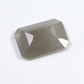Large Emerald Cut Grey Diamond, 1.61ct DI027