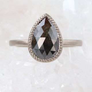 salt pepper diamond ring