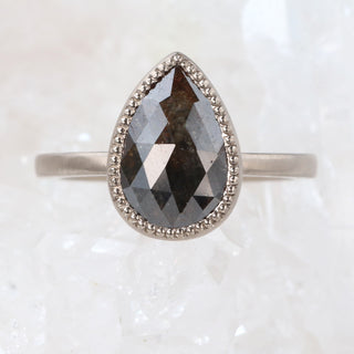 salt pepper diamond ring