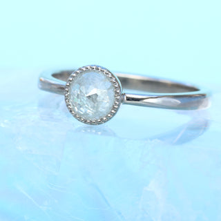 icy diamond engagement ring