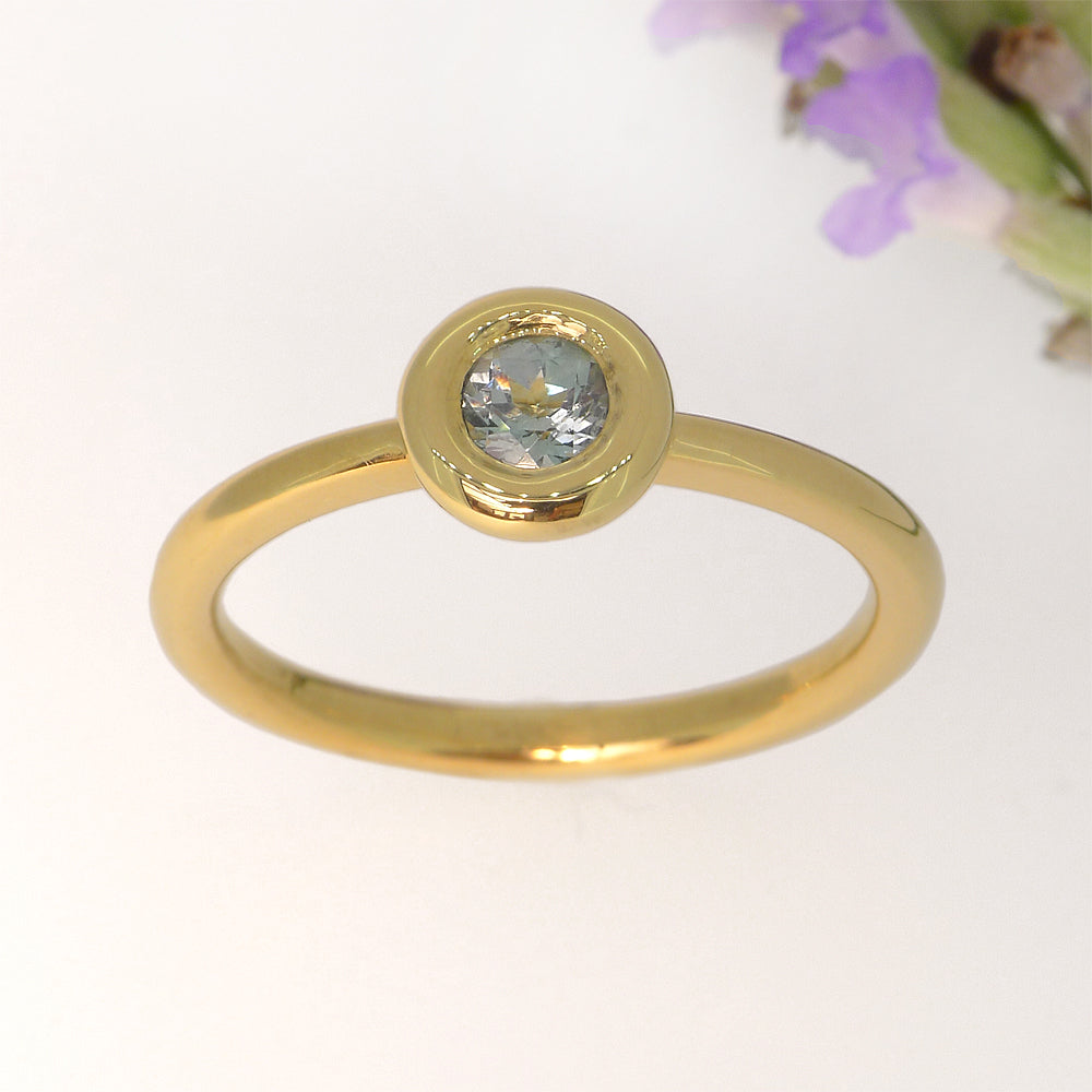 Sapphire Aura Ring